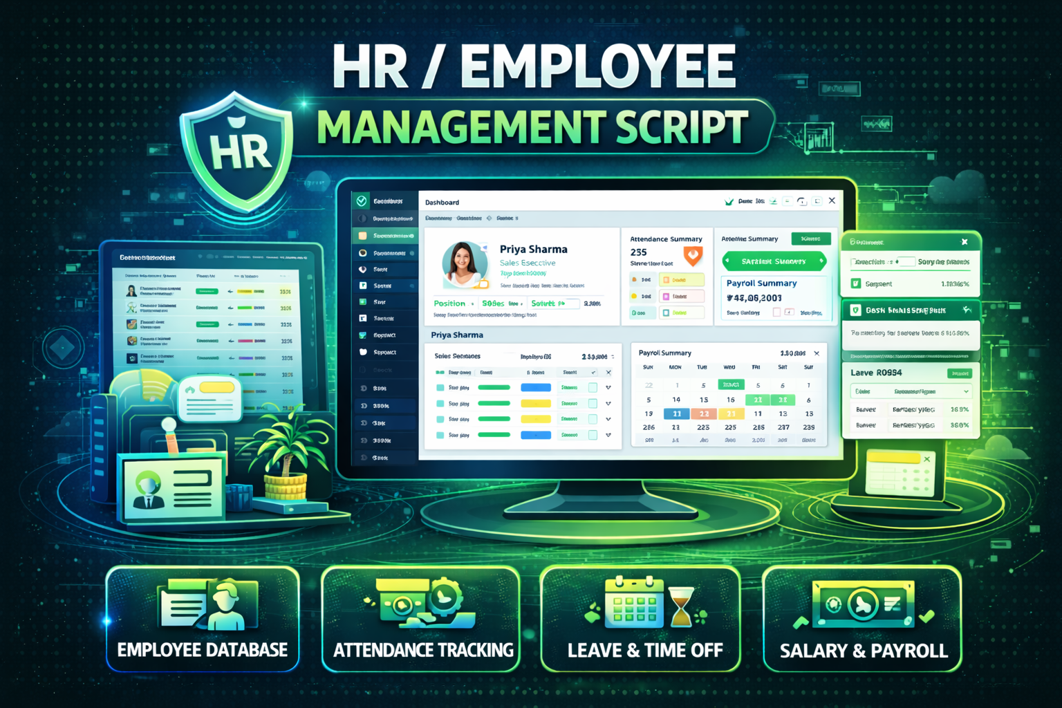 HR / Employee Management Script